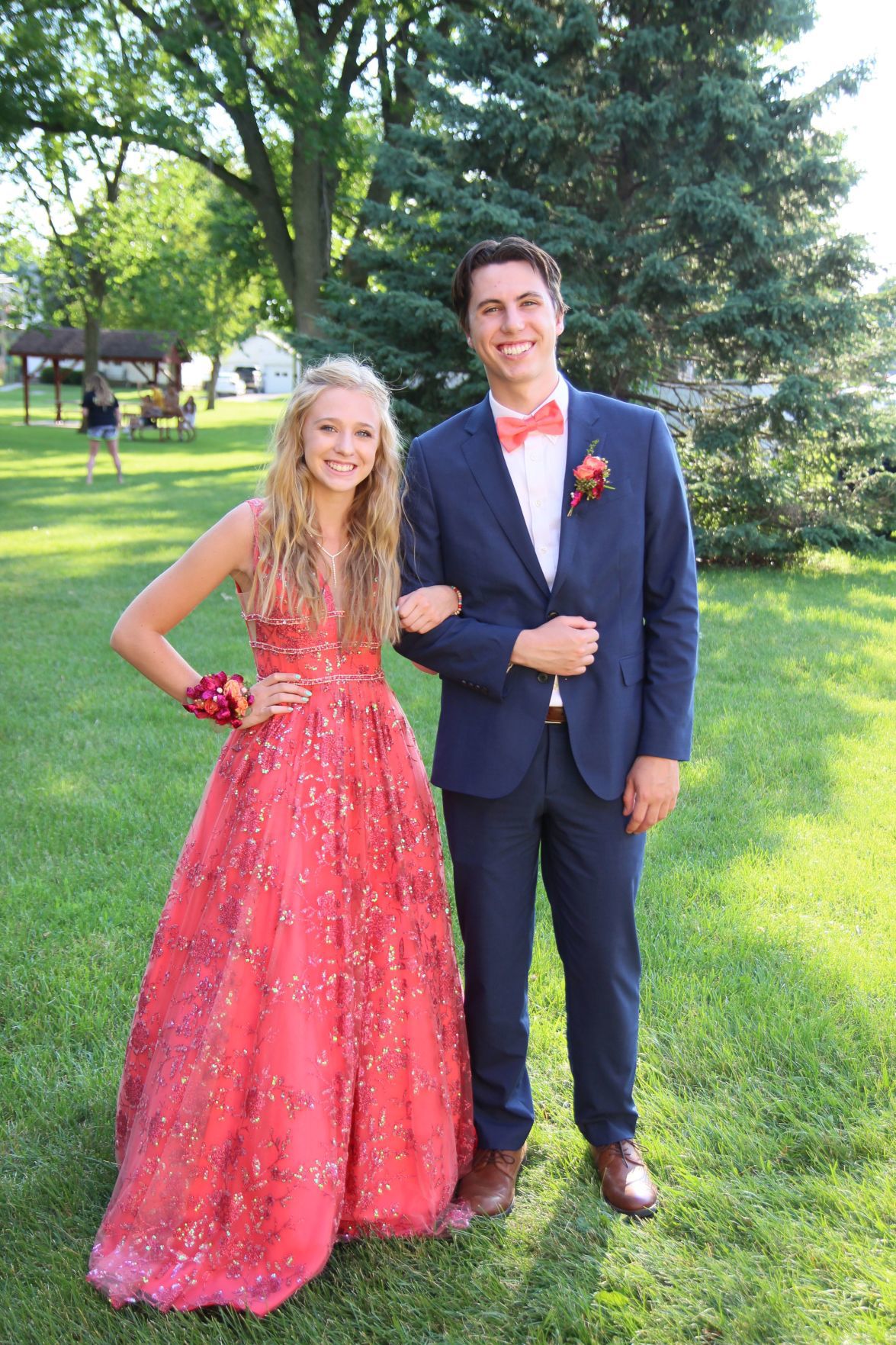Lilly Stockberger and Mitchell Christensen